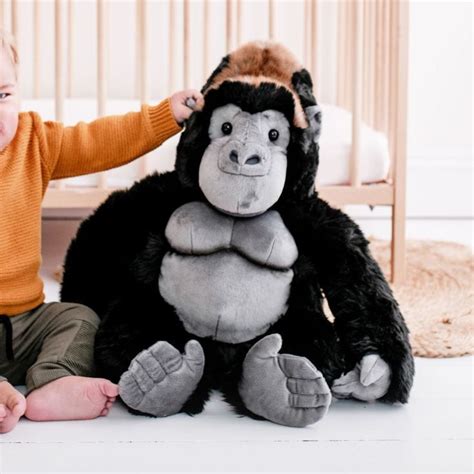 soft gorilla toy|giant gorilla soft toy.